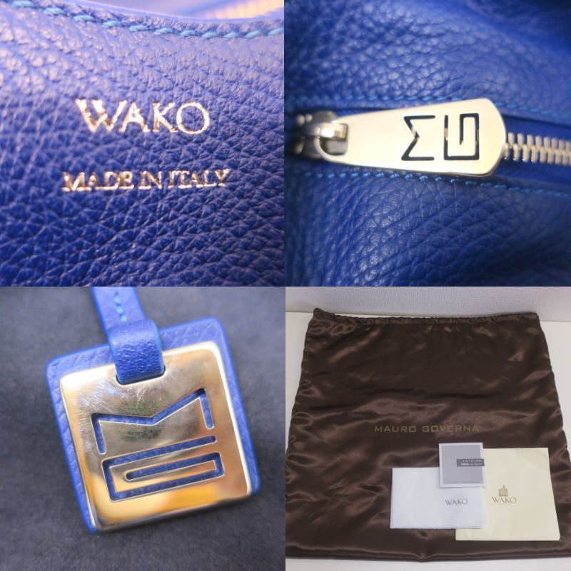 マウロゴヴェルナ×ワコウ MAURO GOVERNA×WAKO ハンドバッグ 銀座 和光 