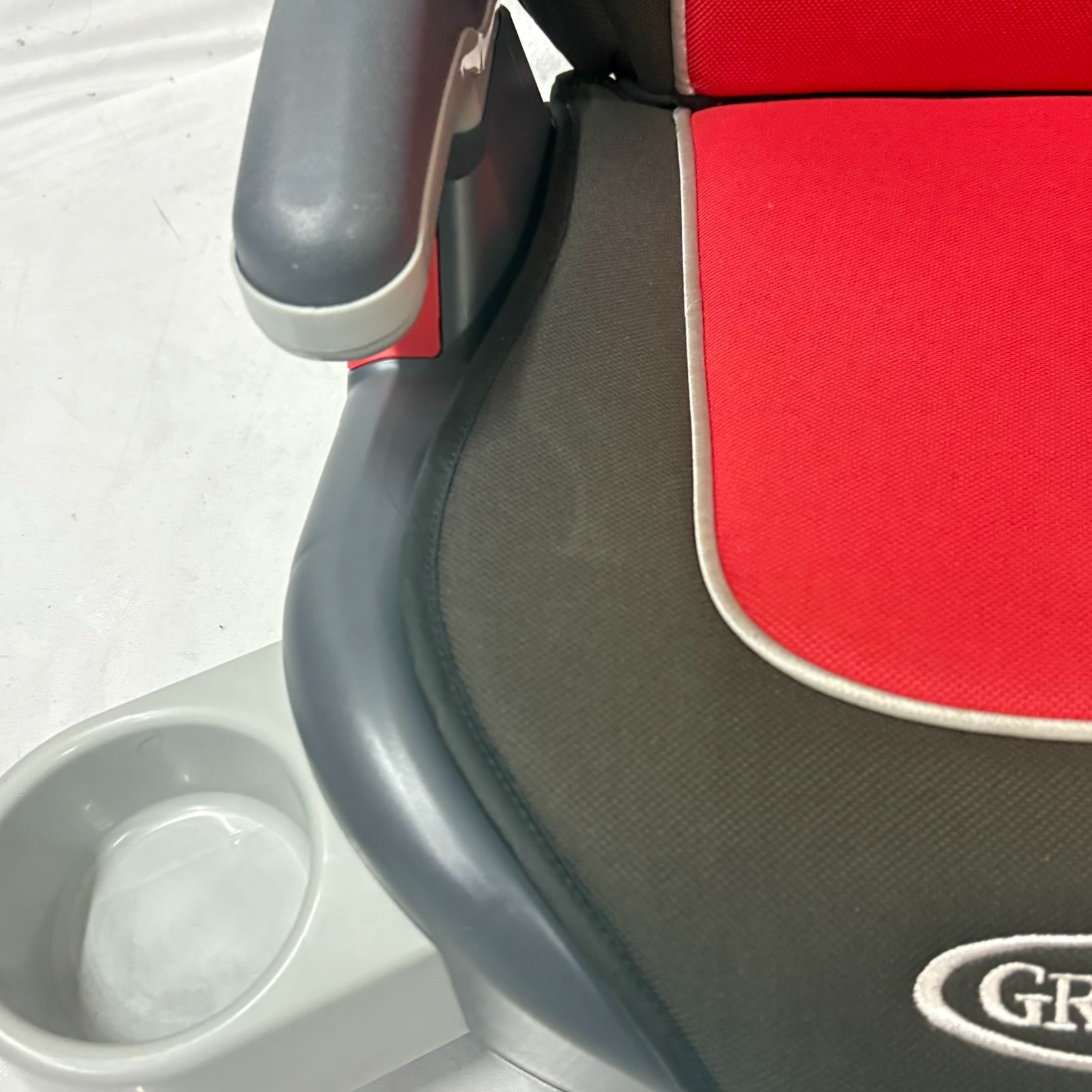 GRACO グレコ ジュニアシート カップホルダー 説明書付き レッド 赤