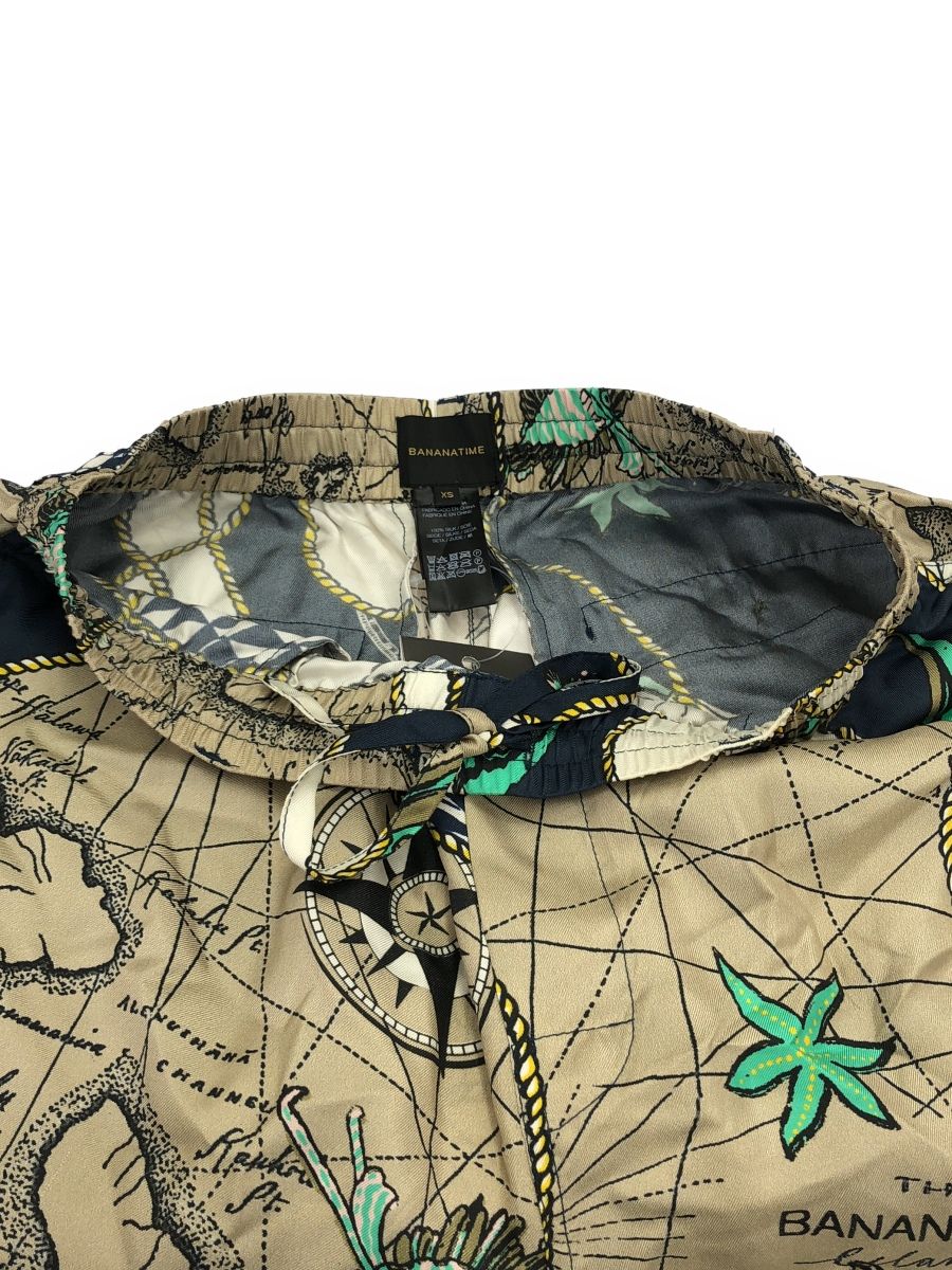 BANANATIME (バナナタイム) 217-089－07 シルク ペイズリー テーパード  