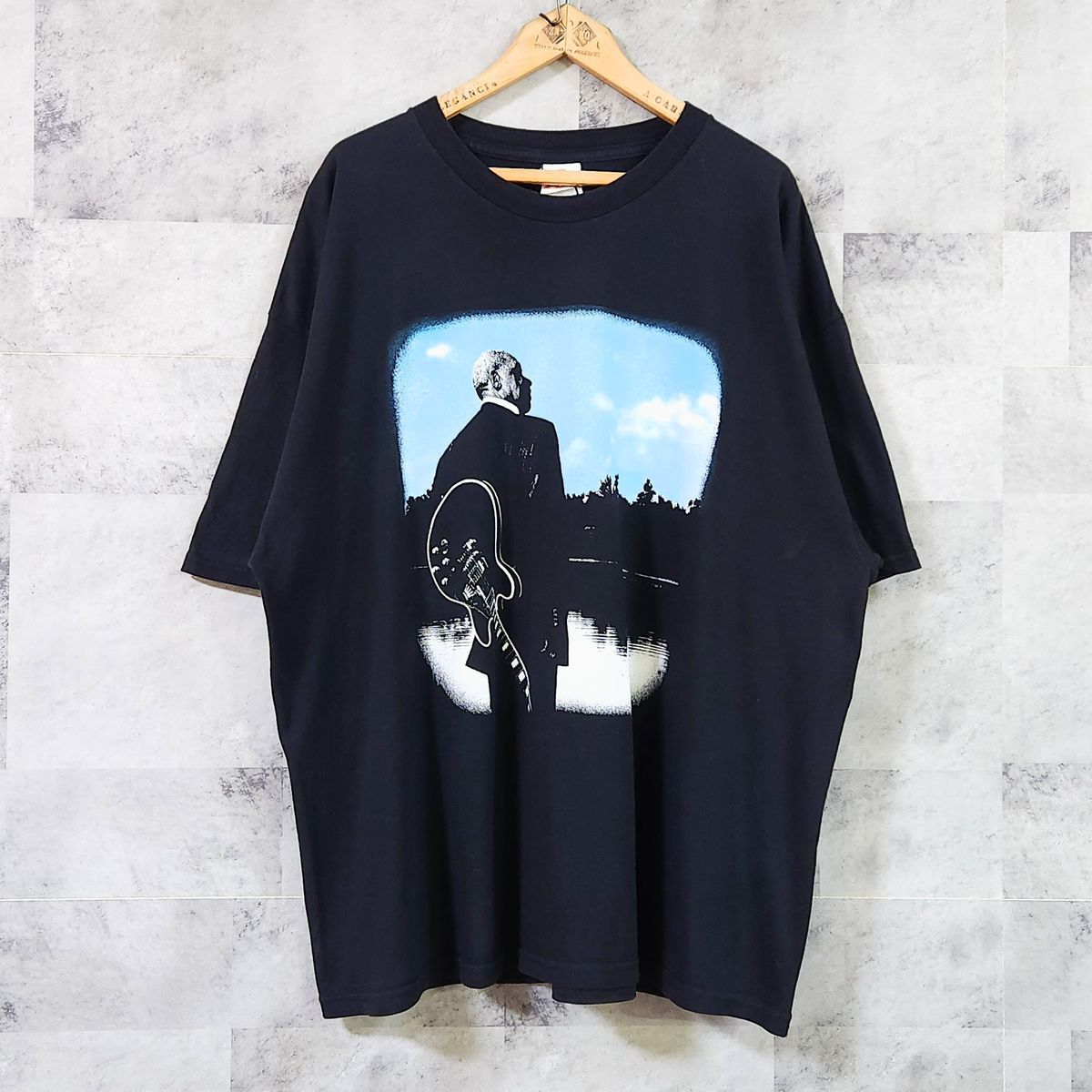 B.B.King Tshirt black 2XL ブルース 偉大 R&B ギタリスト ブルースT