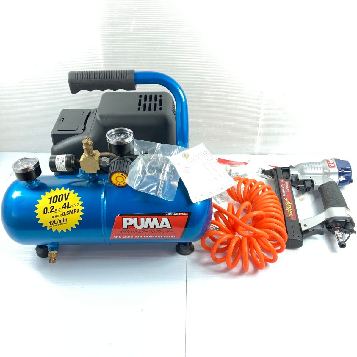 PUMA SR-045 コンプレッサー 4L Amazon | SK11(エスケー11) エアコンプレッサー SR-045 オイルレス