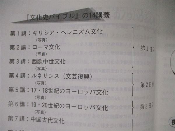 TY06-030 代ゼミ 代々木ゼミナール 佐藤幸夫の世界史 文化史 テキスト