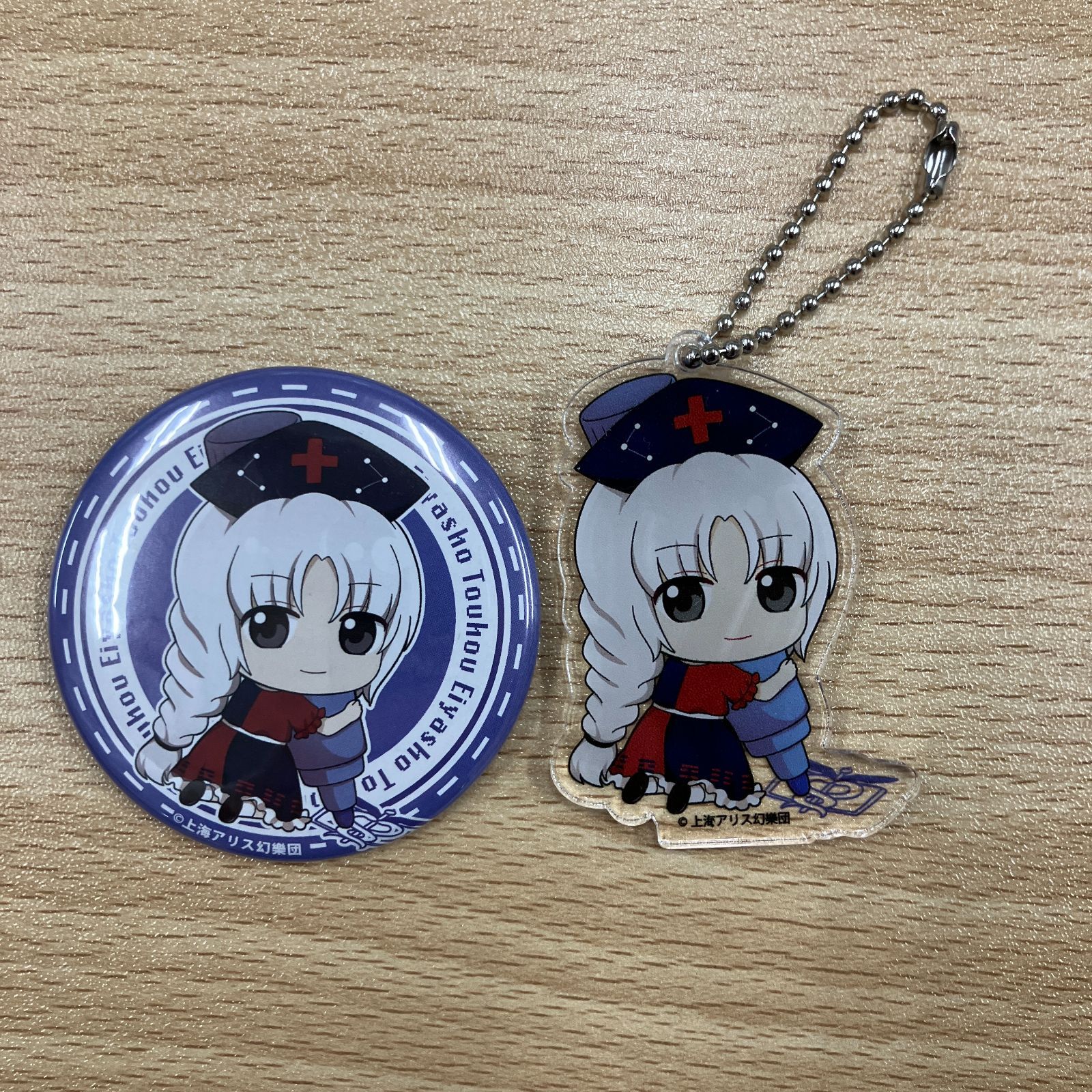 東方 Project トレーディング 缶バッジ アクリルキーホルダー 八