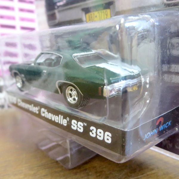 1:64 John Wick Chapter 2 1970シボレー シェベル Chevrolet Chevelle SS 396【ジョン・ウィック】ミニカー