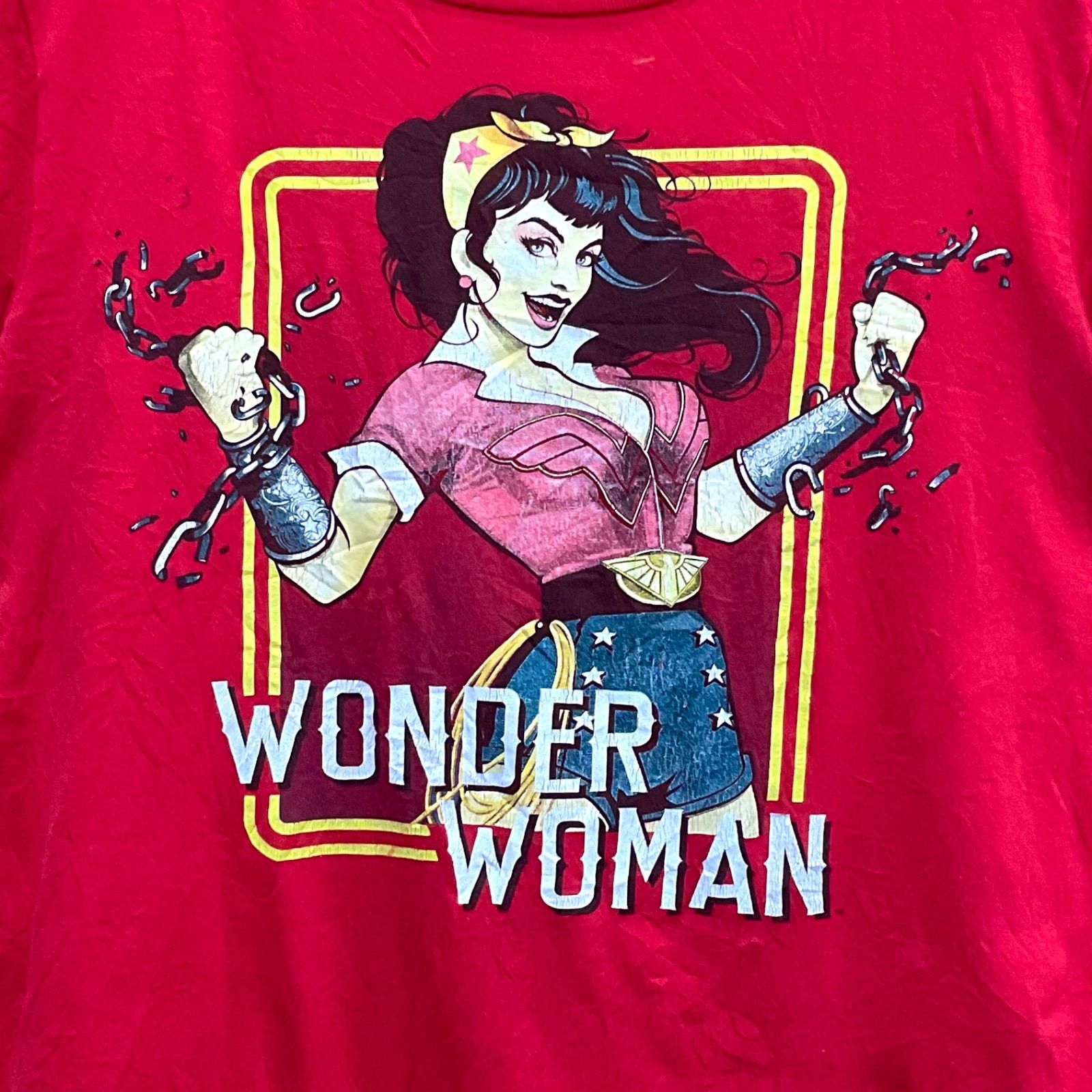 USA輸入古着 ワンダー・ウーマンWONDER WOMAN アメコミ DCコミック 