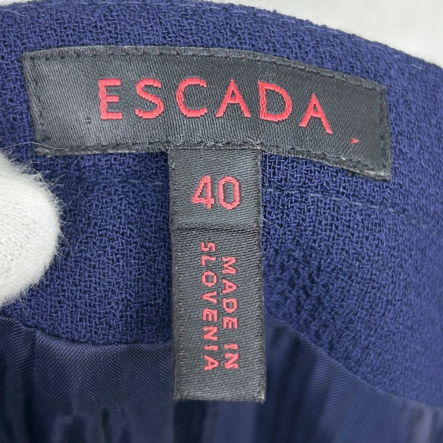 最終値下げ✨✨✨ESCADA エスカーダ　アンゴラウール 【最高級】 ESCADA エスカーダアンゴラウール 【最高級】