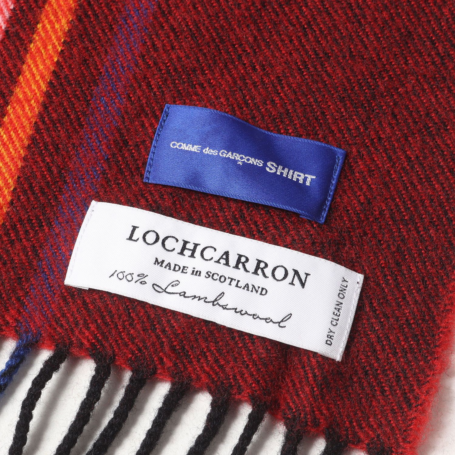 美品 COMME des GARCONS SHIRT コムデギャルソン シャツ LOCHCARRON