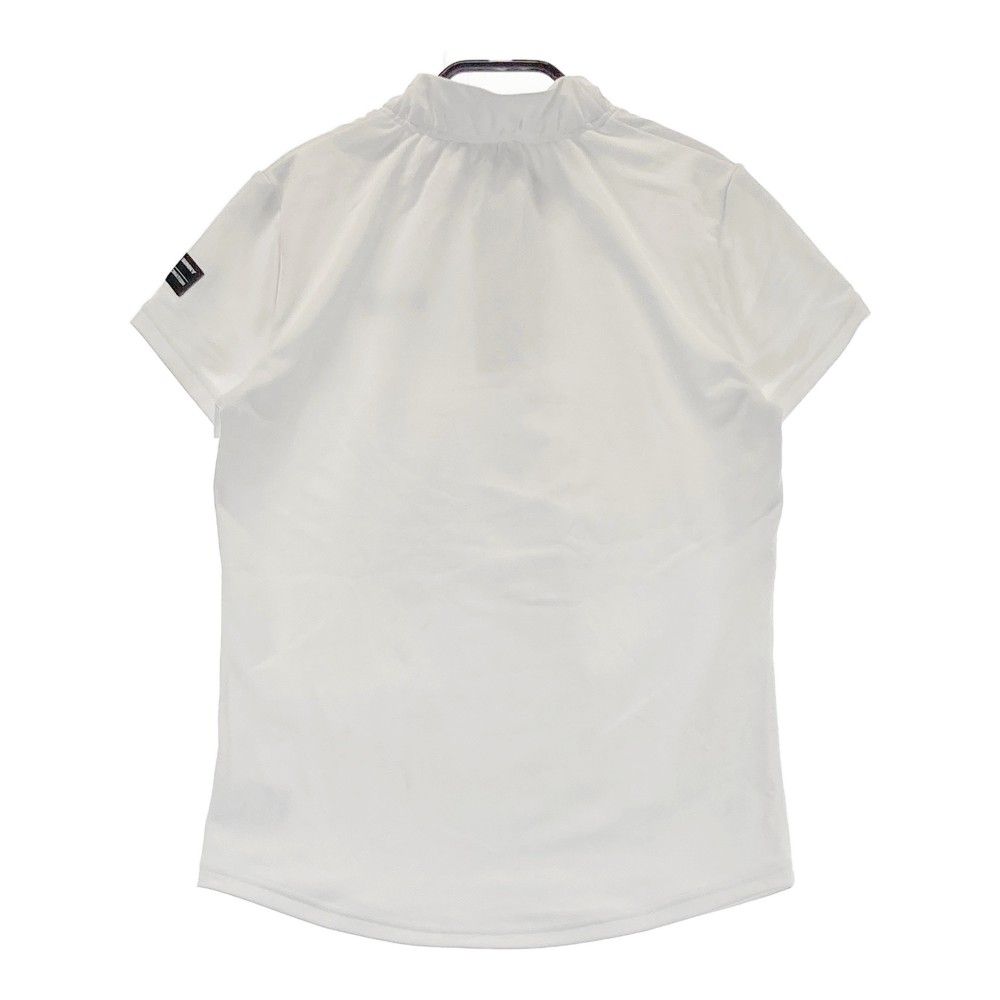 新品　マスターバニーエディション　モックネック　半袖シャツ　カットソー　ホワイト 新品 マスターバニーエディション モックネック 半袖シャツ