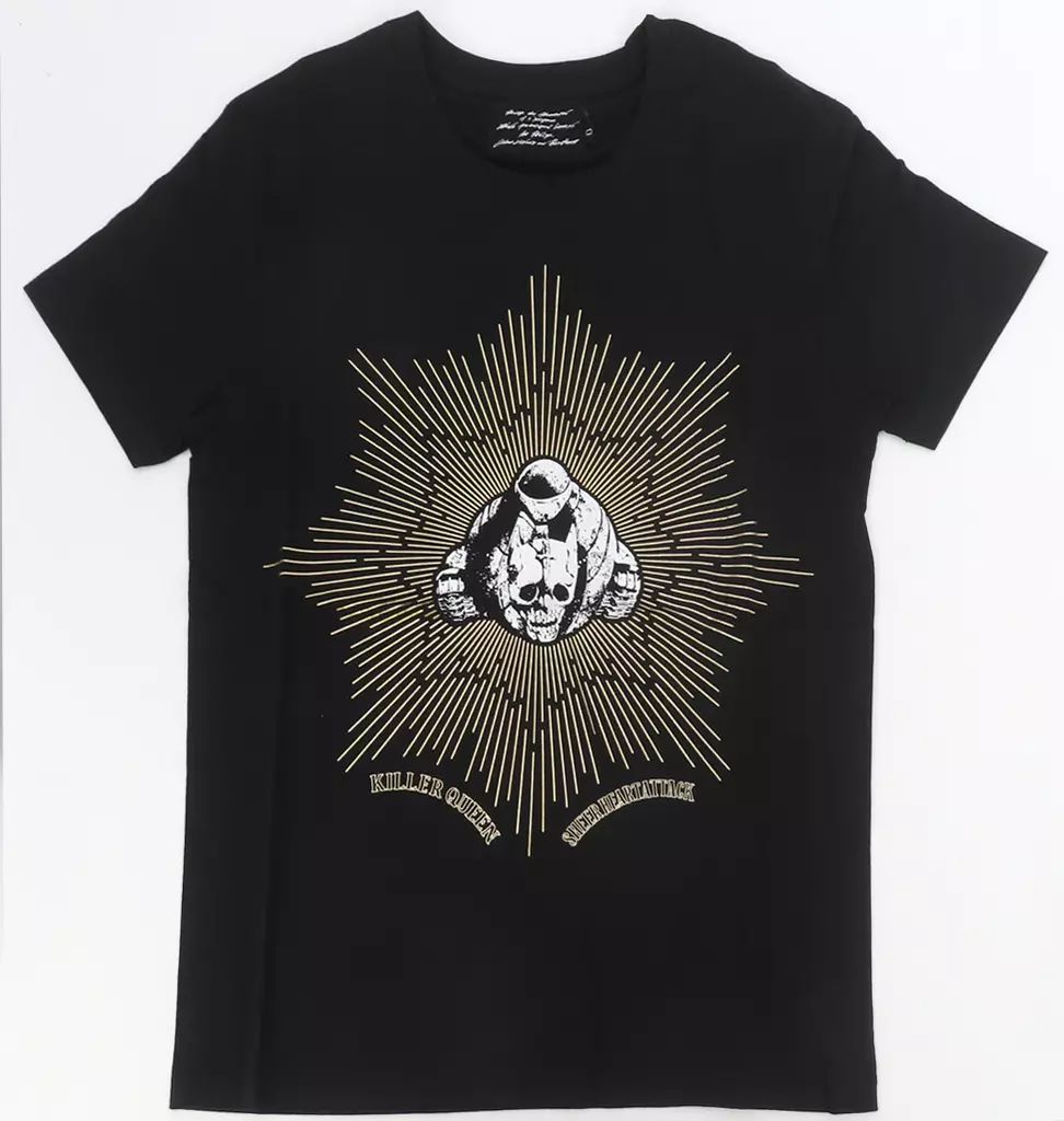 ジョジョ 4部 シアーハートアタック シャツ 未使用 中古】Tシャツ シアーハートアタック Tシャツ ブラック XSサイズ