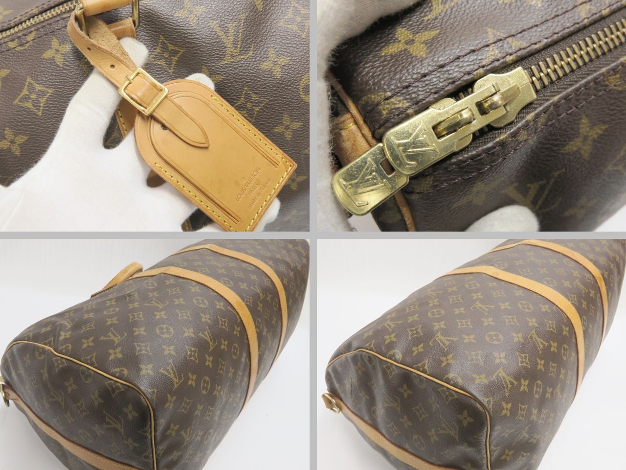 ルイヴィトン　モノグラム　キーポルバンドリエール55　ボストンバッグ　M41414　LOUIS VUITTON　18680801