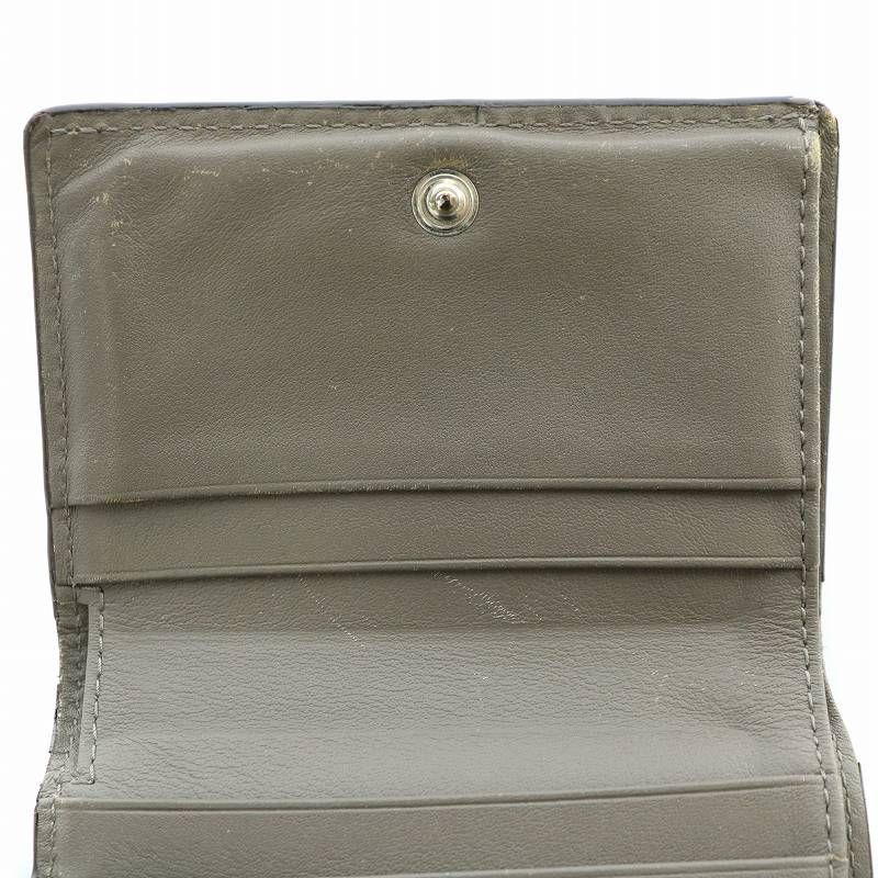 【専用】J＆Mデヴィッドソン スタッズ付き三つ折財布 グレー FOLD WALLET WITH STUDS｜J&M DAVIDSON｜ジェイアンドエム