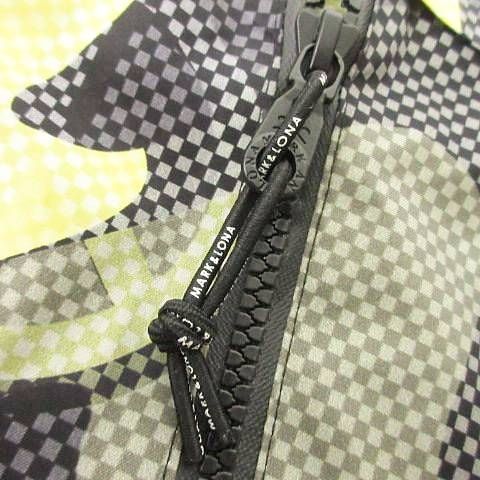 マーク＆ロナ(MARK&LONA)スカル迷彩柄ナイロンジャケット マーク＆ロナ MARK&LONA 小松マテーレ ナイロン ブルゾン スカル