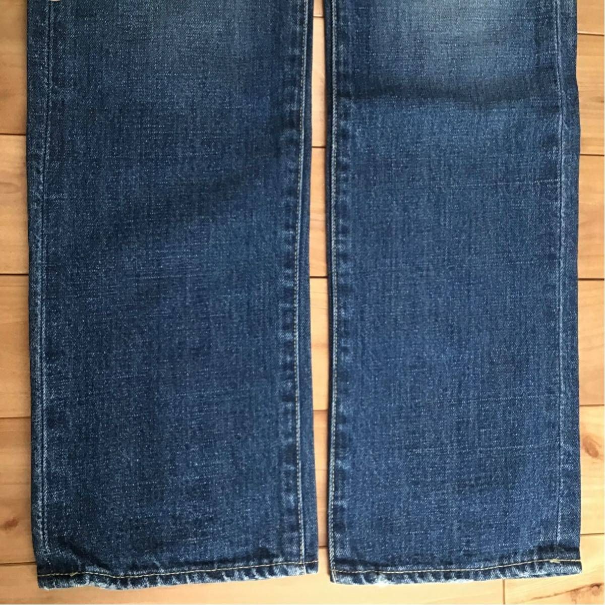 シャーク デニム パンツ Mサイズ a bathing ape BAPE shark denim 