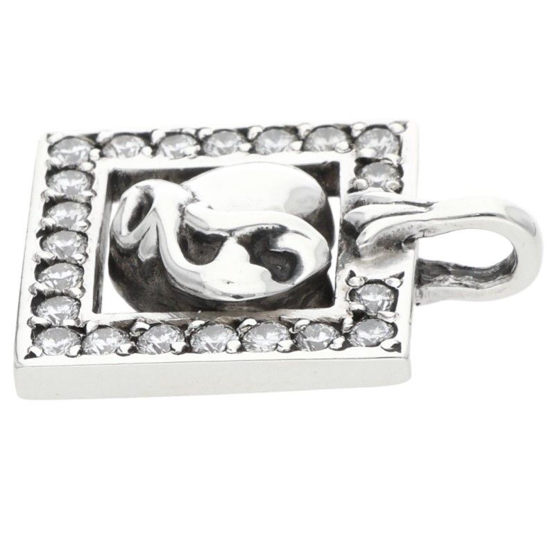 クロムハーツ FRMD OPN BBYFAT/フレームドオープン チャームネックレス