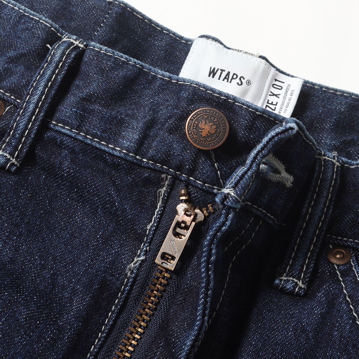 パンツ Wtaps BAGGIE WASHED TROUSERS COTTON WTAPS ダブルタップス BAGGY WASHED TROUSERS デニムパンツ INDIGO