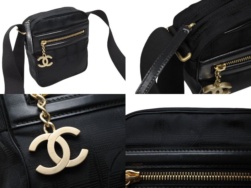 極美品 CHANEL シャネル ニュートラベルライン ショルダーバッグ ココ