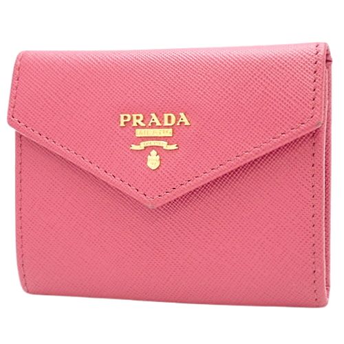 PRADA(プラダ) ロゴ カードケース カードケース コンパクト財布 カード ...
