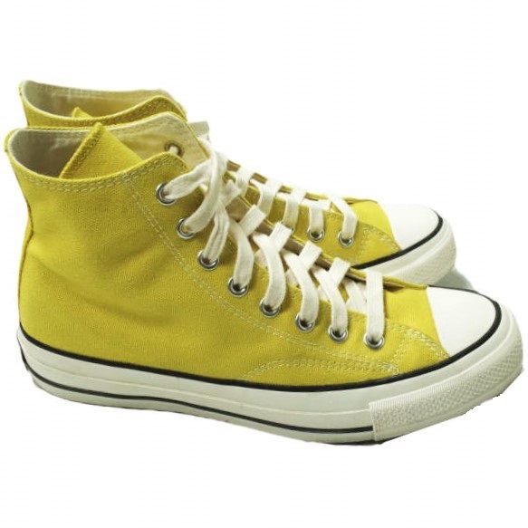 CONVERSE ADDICT コンバースアディクト CHUCK TAYLOR CANVAS HI チャックテイラー キャンバスハイ 1CL573 US8.5(27cm) MUSTARD スニーカー シューズ【中古】【CONVERSE ADDICT】 コンバースアディクト CONVERSE ADDICT CHUCK TAYLOR CANVAS HI