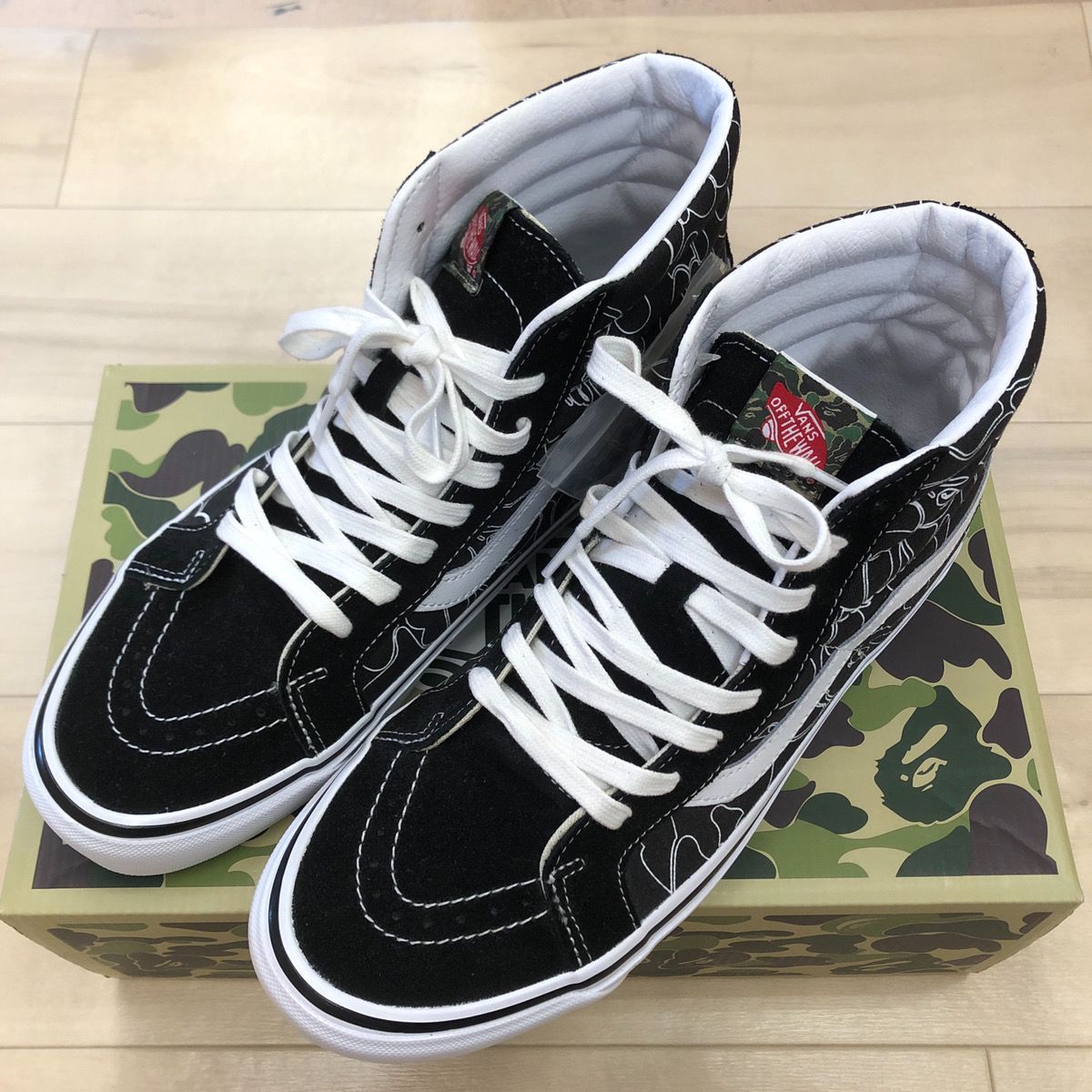 APE VANS エイプ ハイカットスニーカー BAPE | www.cmamazonas.com.br