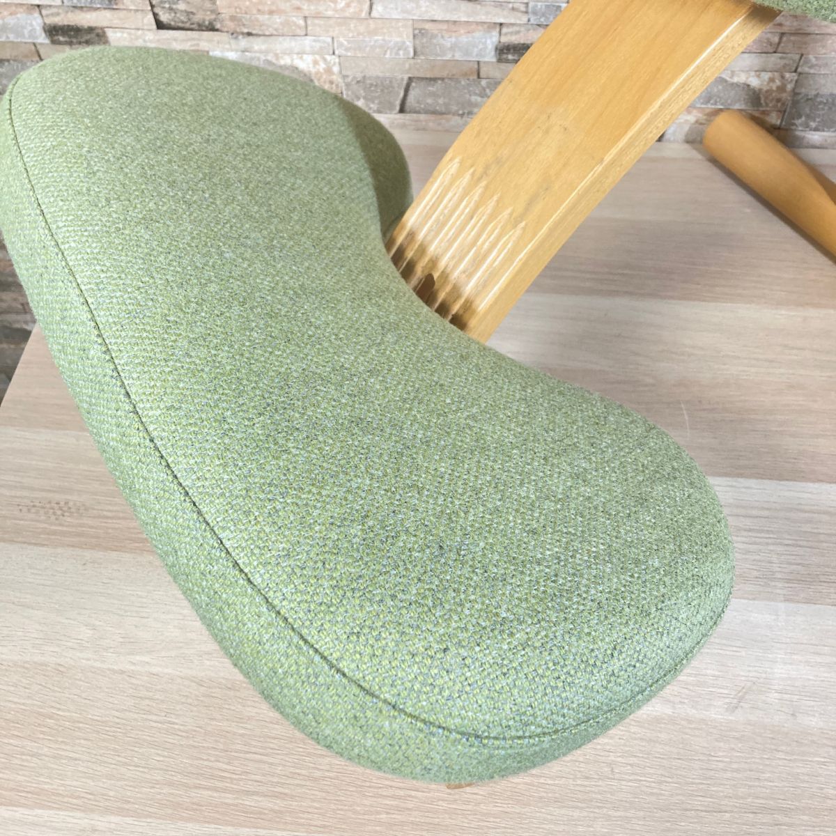 1127247 美品 Rybo リボ バランスチェア イージー ライトグリーン 
