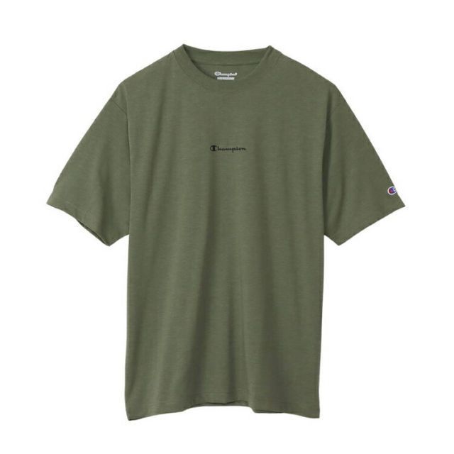 HANES ヘインズ SHORT SLEEVE T-S オリーブ XLサイズ C3-XS319 655 | スポーツ 運動 服 衣類 ウエア ウェア トップス ショートスリーブ Tシャツ 半袖 着心地 デザイン UVカット 紫外線対策 肌触り 機能性 