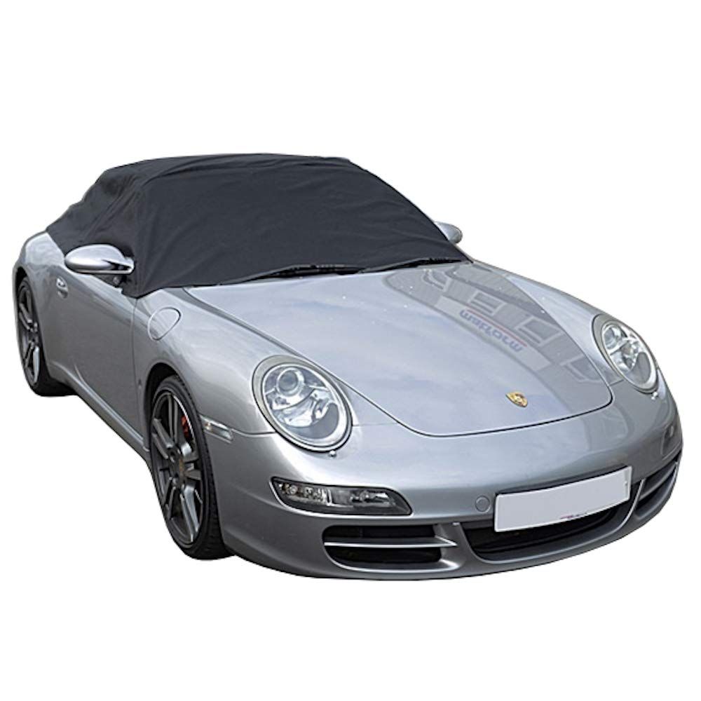 ポルシェ911 996 997ソフトトップ屋根プロテクター半分カバー – 1999 To 2011