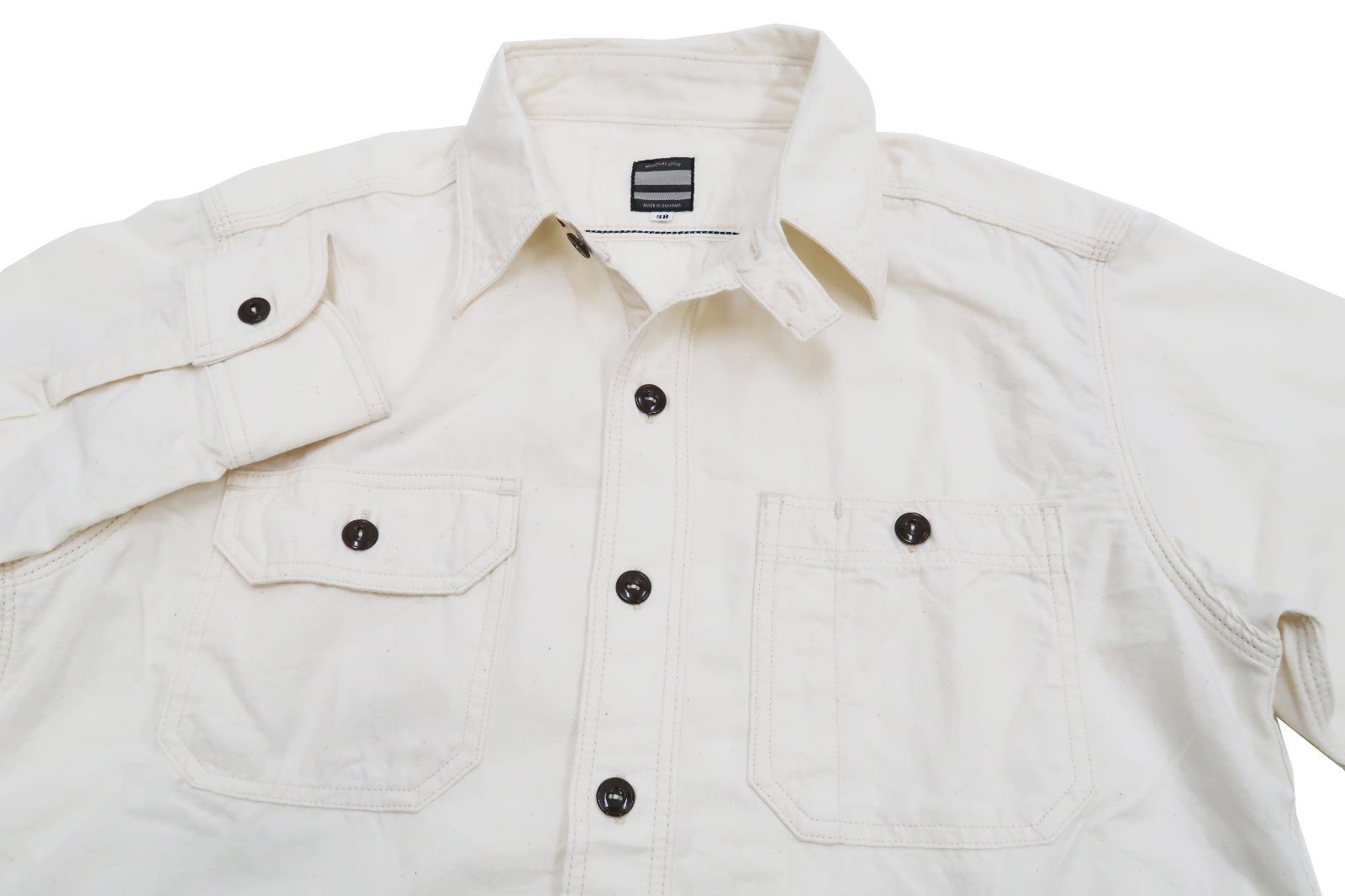 桃太郎ジーンズ Momotaro Jeans 無地 シャンブレーシャツ MS044 メンズ