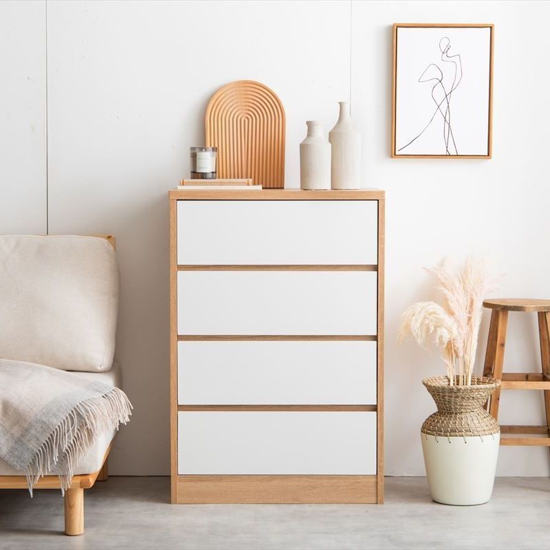 ♪コンパクト チェスト 幅60cm リビング収納 キャビネット ラック