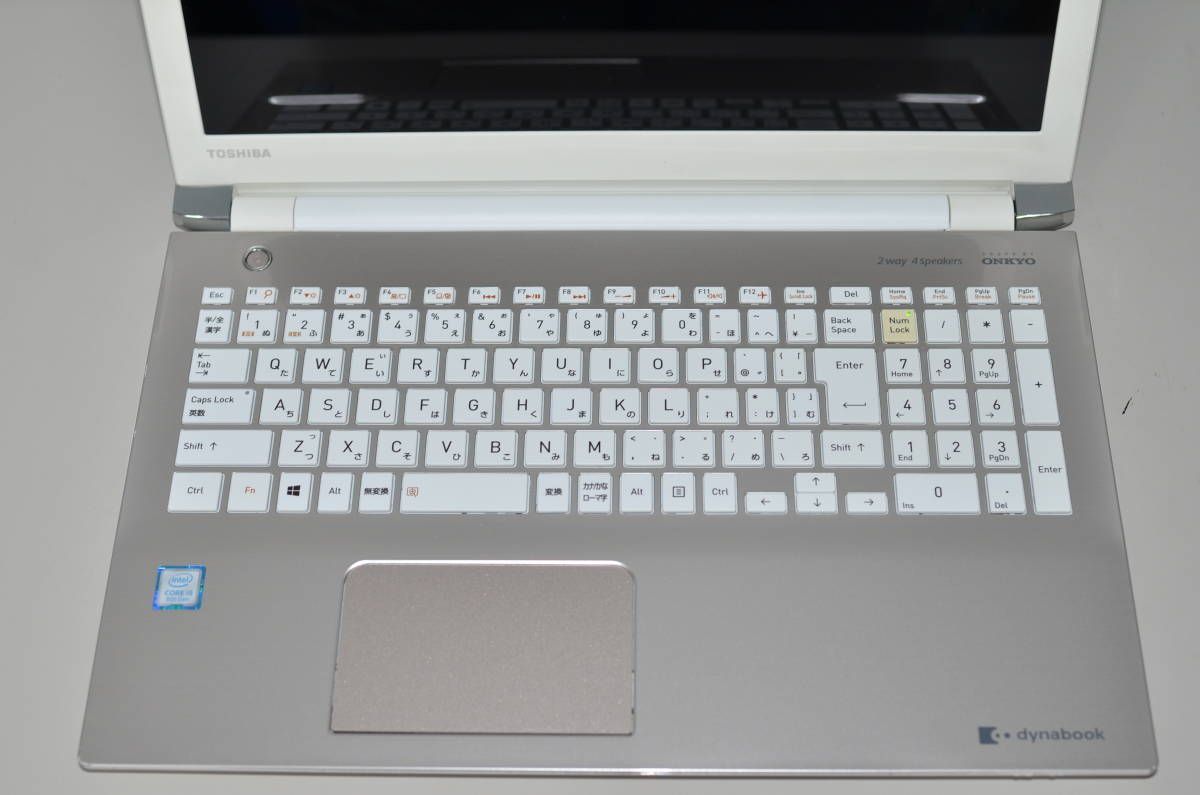 訳あり ノートパソコン 東芝 P1-X5JD-EG core i5-8250U/メモリ8GB/爆速SSD256GB/15.6インチ/WEBカメラ/無線/ DVDマルチ - メルカリ