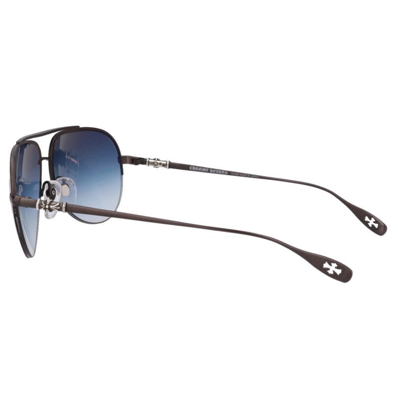 クロムハーツ STAINS CHクロステンプルティアドロップサングラス  