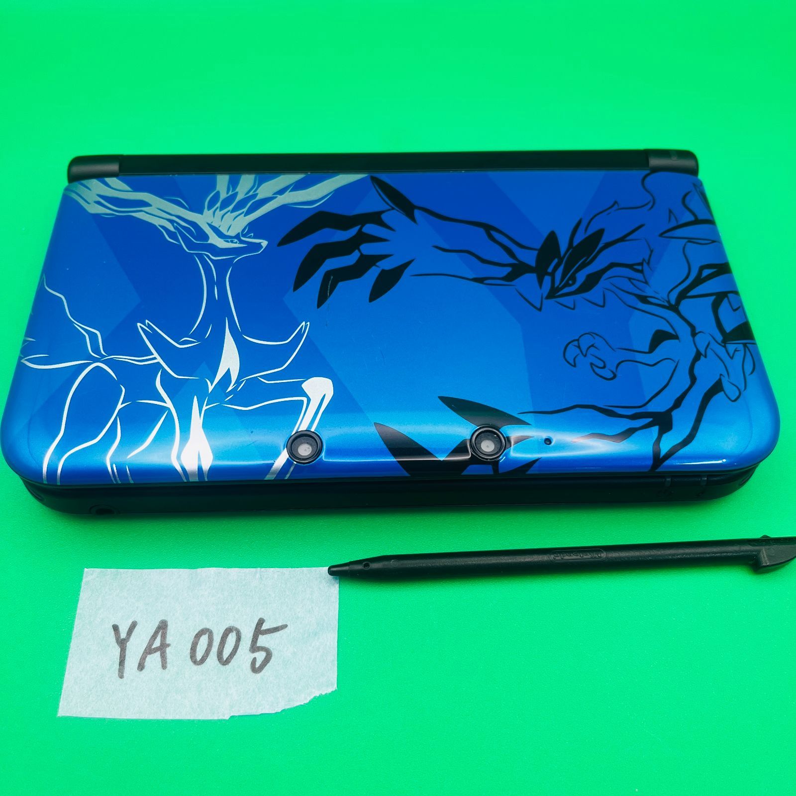 YA005 3DS LL ポケモン XY ゼルネアス イベルタル ブルー 本体 ニンテンドー Nintendo 任天堂