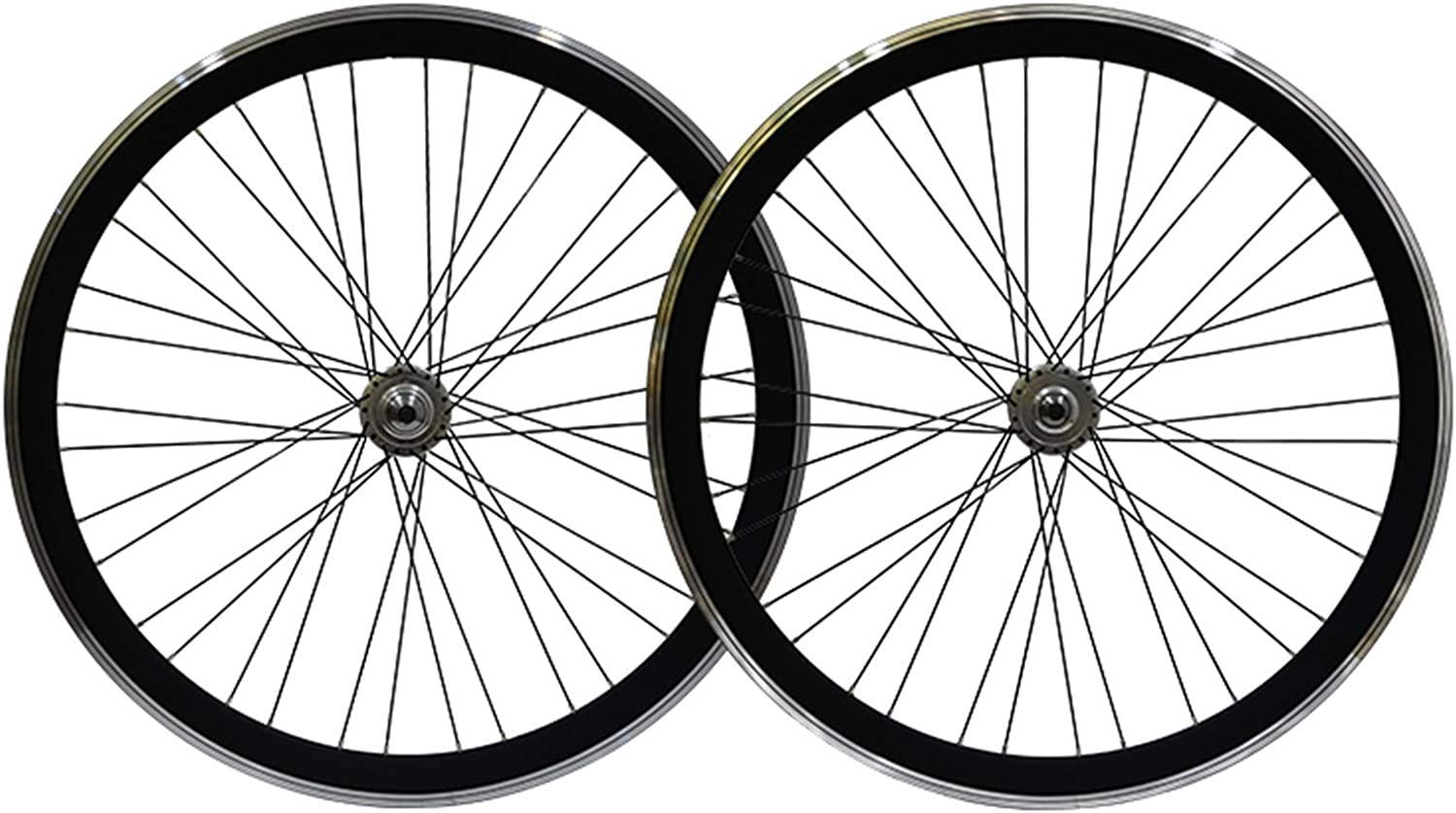 700C 固定ギア自転車 ホイールセット 40mm ピストバイク フロント