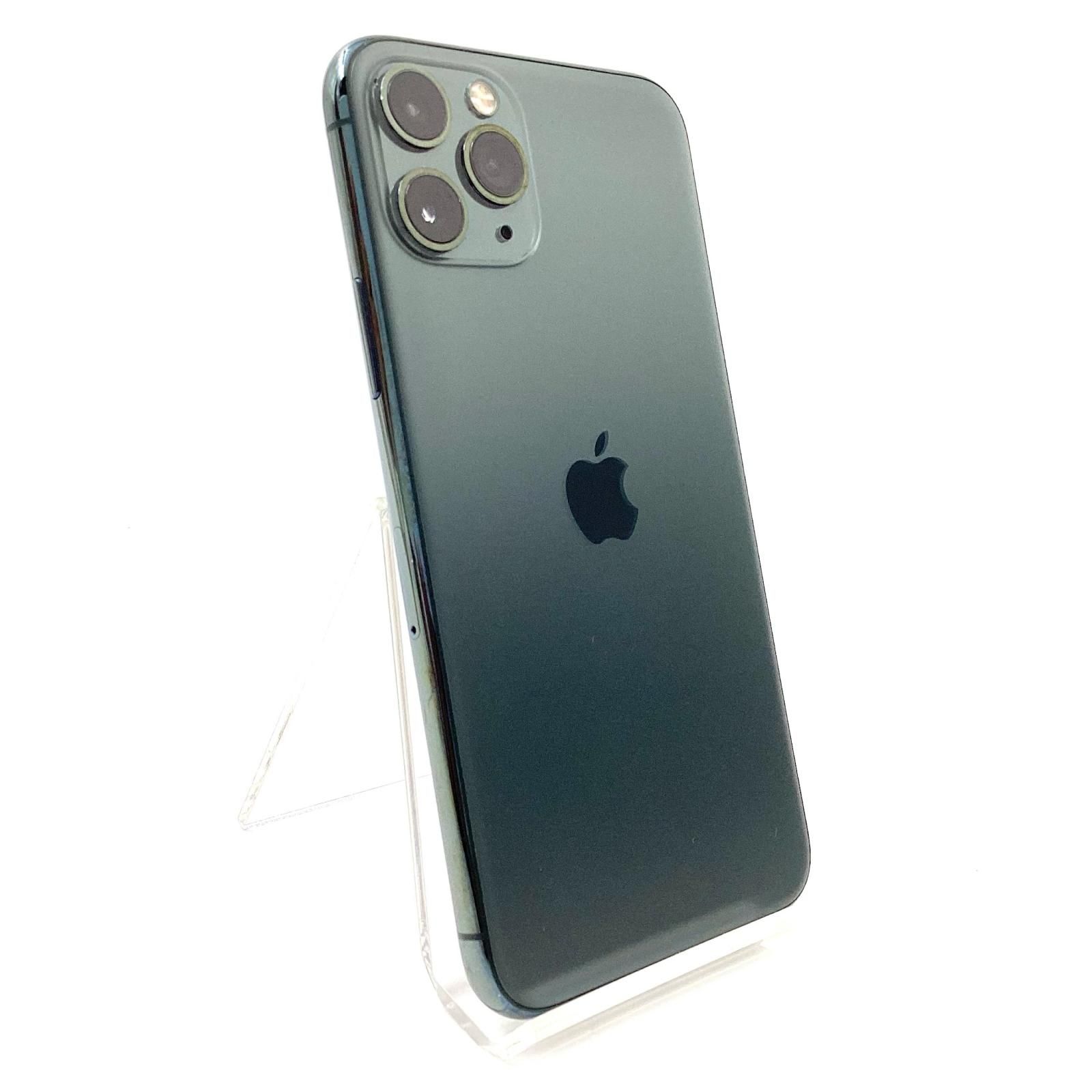 iPhone 11 Pro 64GB ミッドナイトグリーン Softbank SIMフリー 白ロム