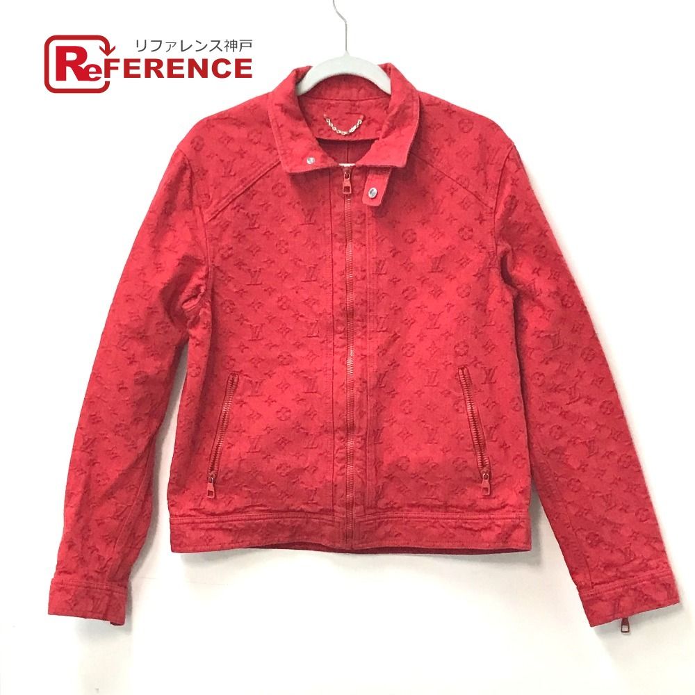 LOUIS VUITTON ルイヴィトン デニムジャケット ロゴ コットン - メルカリ