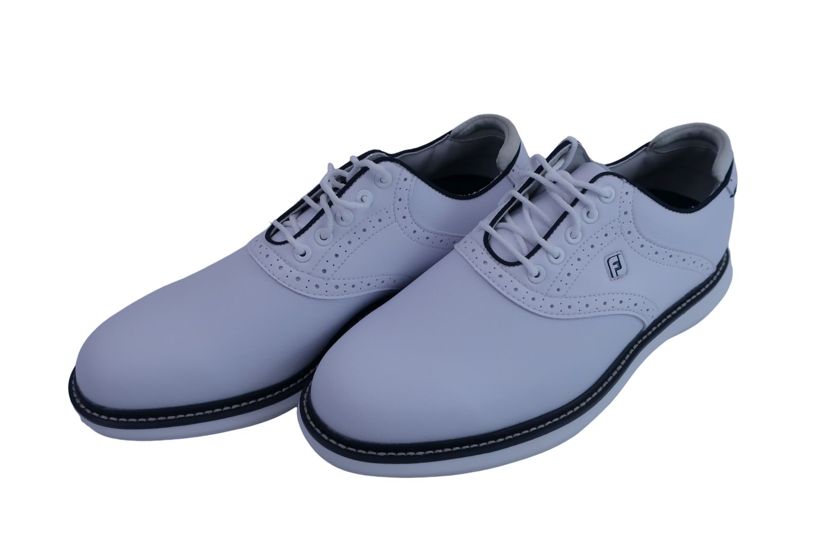 【超美品】FOOTJOY(フットジョイ) スパイクレスゴルフシューズ 白 メンズ 26.0cm 57933J ゴルフ用品 2407-0626