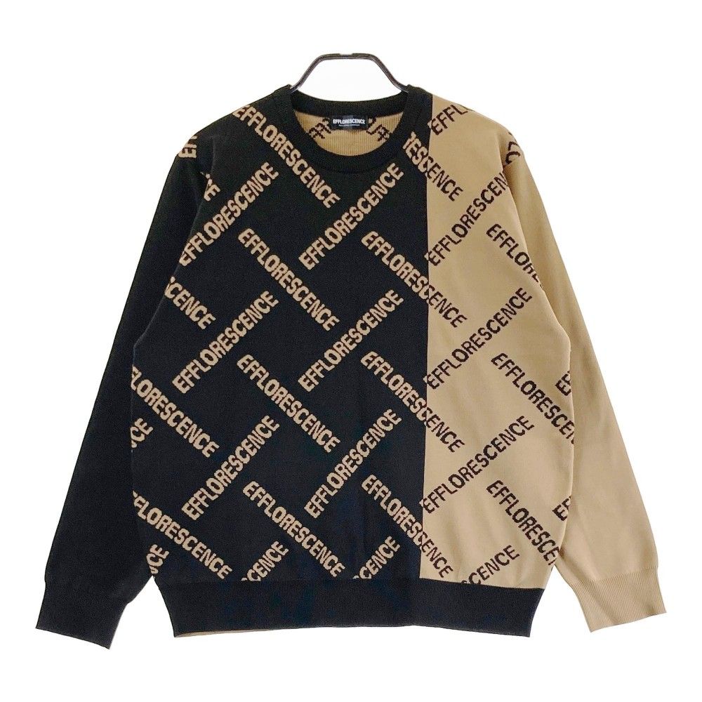 サイズ XL EFFLORESCENCE エフロレッセンス ニット セーター ベージュ系 240101442167 ゴルフウェア メンズ ストスト