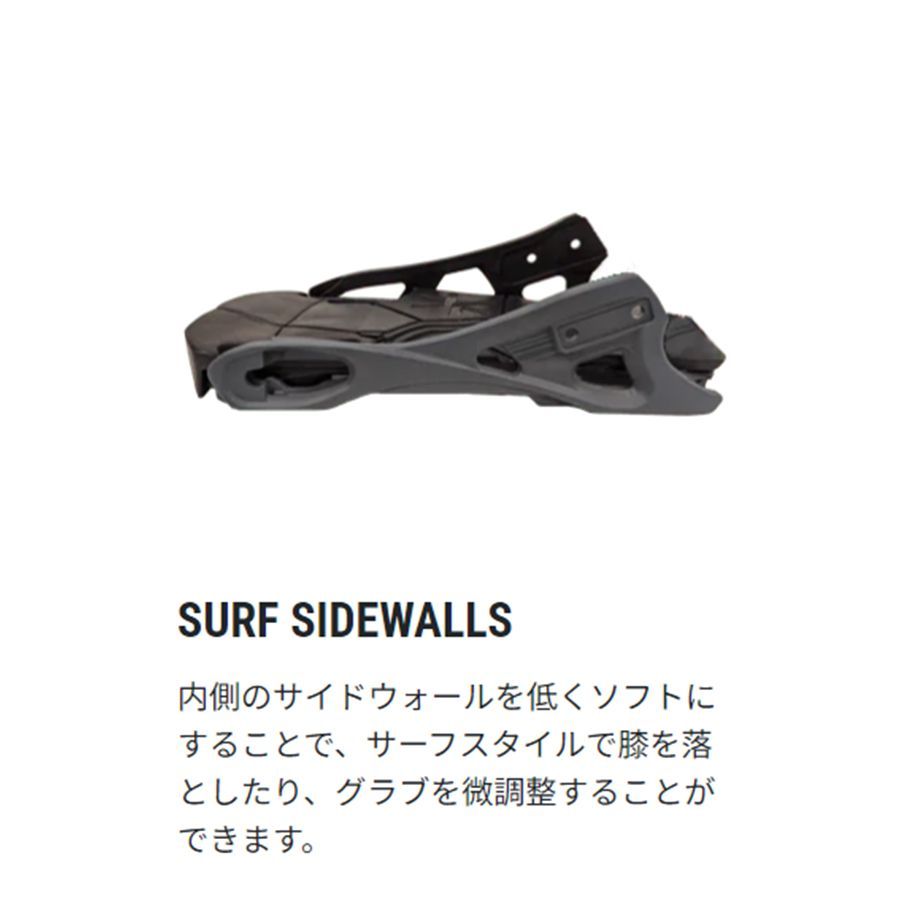 スノーボード バインディング メンズ カラコラム グリズリー