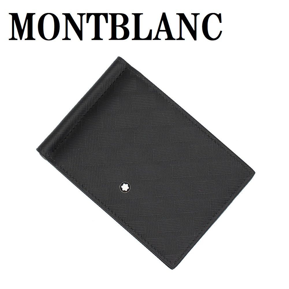Montblanc ブラック 二つ折り財布 マネークリップ モンブラン 財布