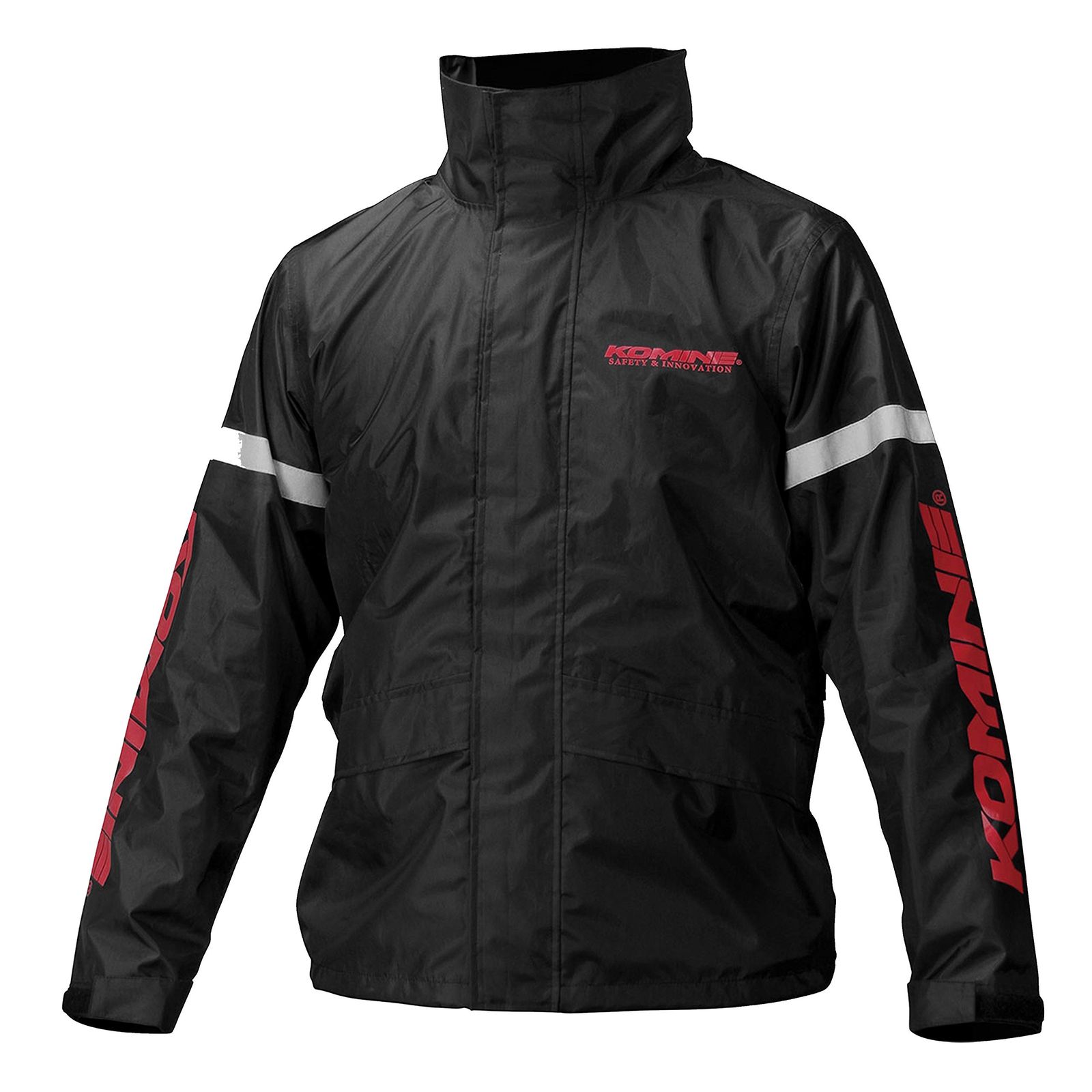 上下セット バイク用 雨具 かっぱ レインウェア 梅雨 03-543 RK-543 メンズ Black KOMINE L