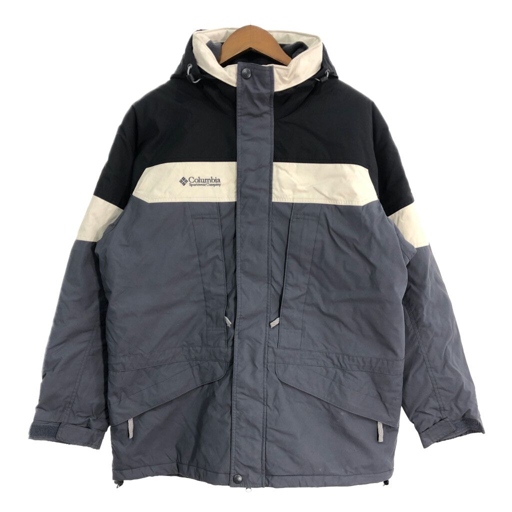 Columbia コロンビア 中綿 マウンテンパーカー アウトドア グレー (メンズ L) 中古 古着 S8903