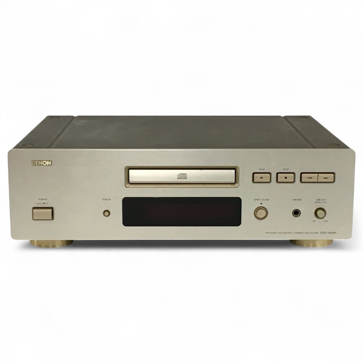 DENON DCD-1650AL CDデッキ オーディオ 音響機器 通電OK デノン ジャンク N10472703