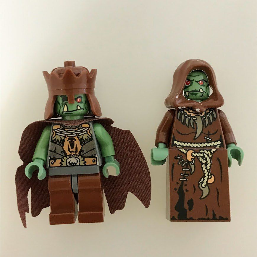 LEGO レゴ キャッスル ミニフィグ CT-539 お城シリーズ しにがみ大王 魔法使い しにがみウォーリアー 武器 剣 7097 465