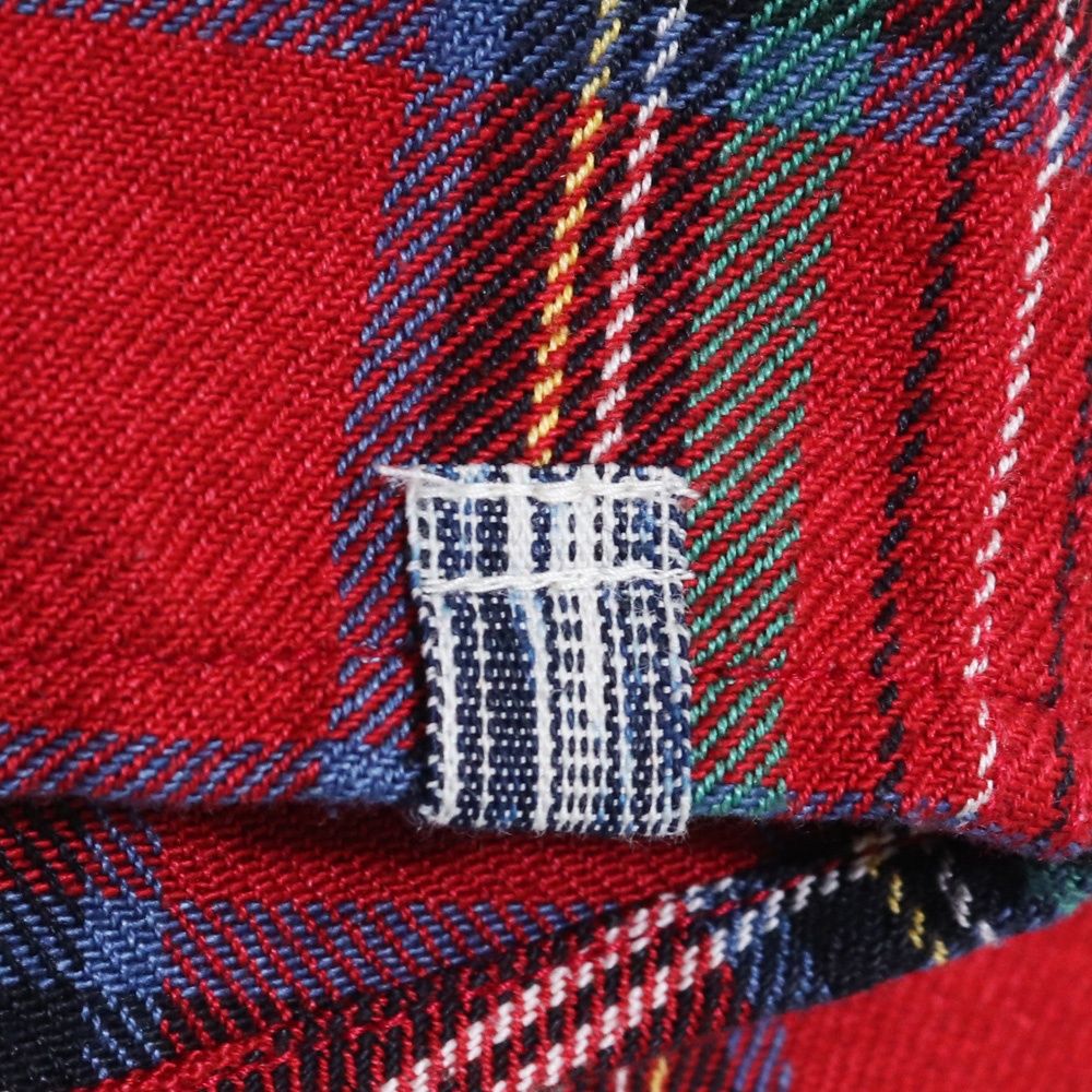 VISVIM Lumber Elk Check L/S Shirt サイズ2 レッド VISVIM Lumber Elk Check L/S Shirt サイズ2 レッド