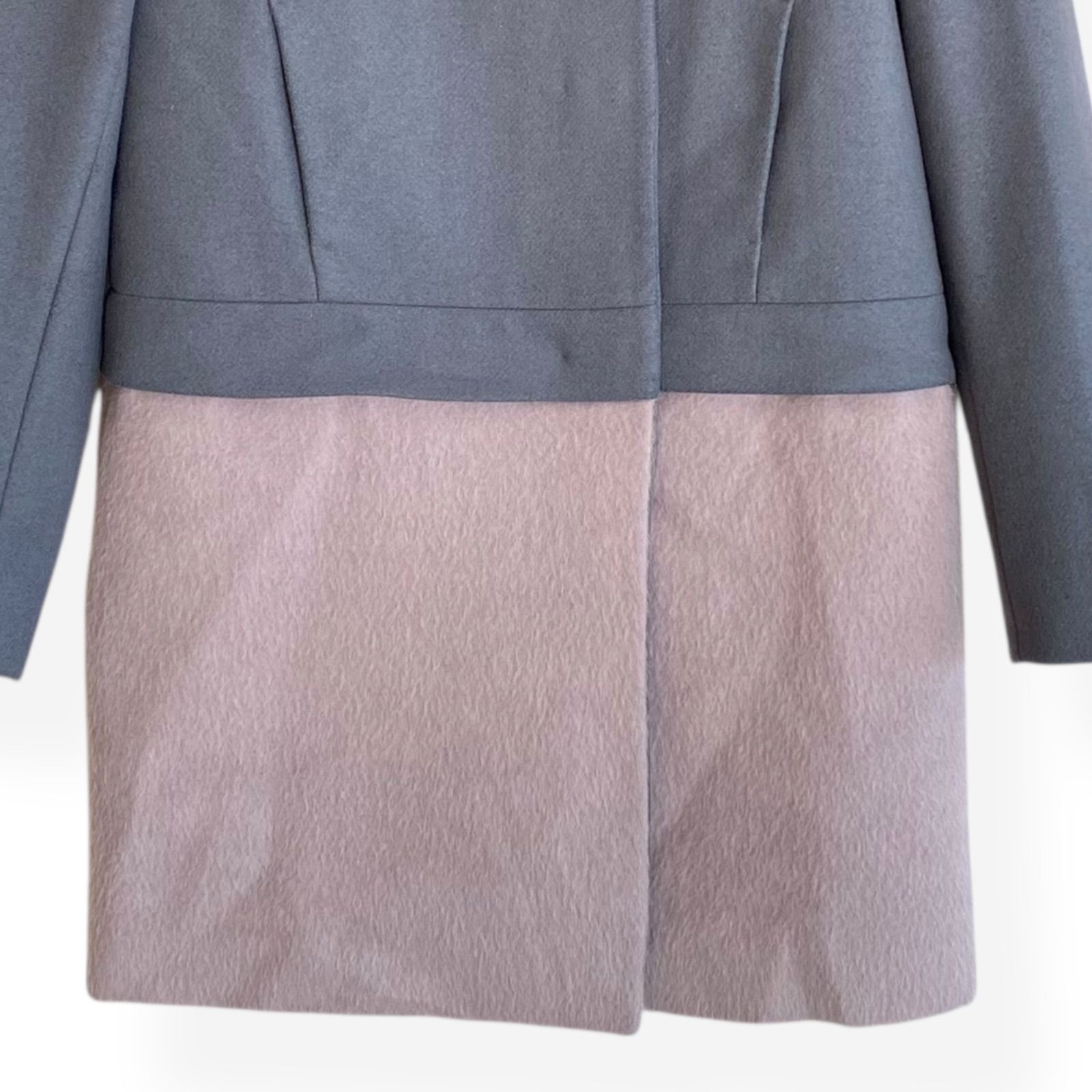 PATRIZIA PEPE パトリツィアペペ グレー ベージュ バイカラー スタンド