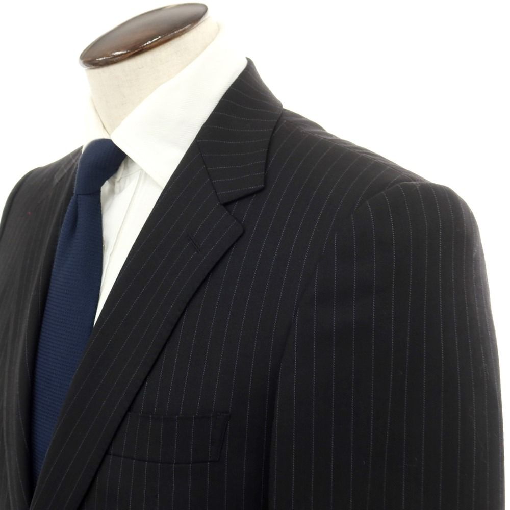 中古】アレグリ Allegri ウール ストライプ 2つボタンスーツ 中古】アレグリ Allegri ウール ストライプ 2つボタンスーツ
