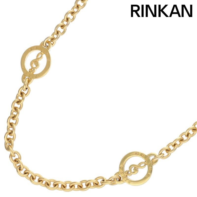 セリーヌ 音符モチーフネックレス メンズ