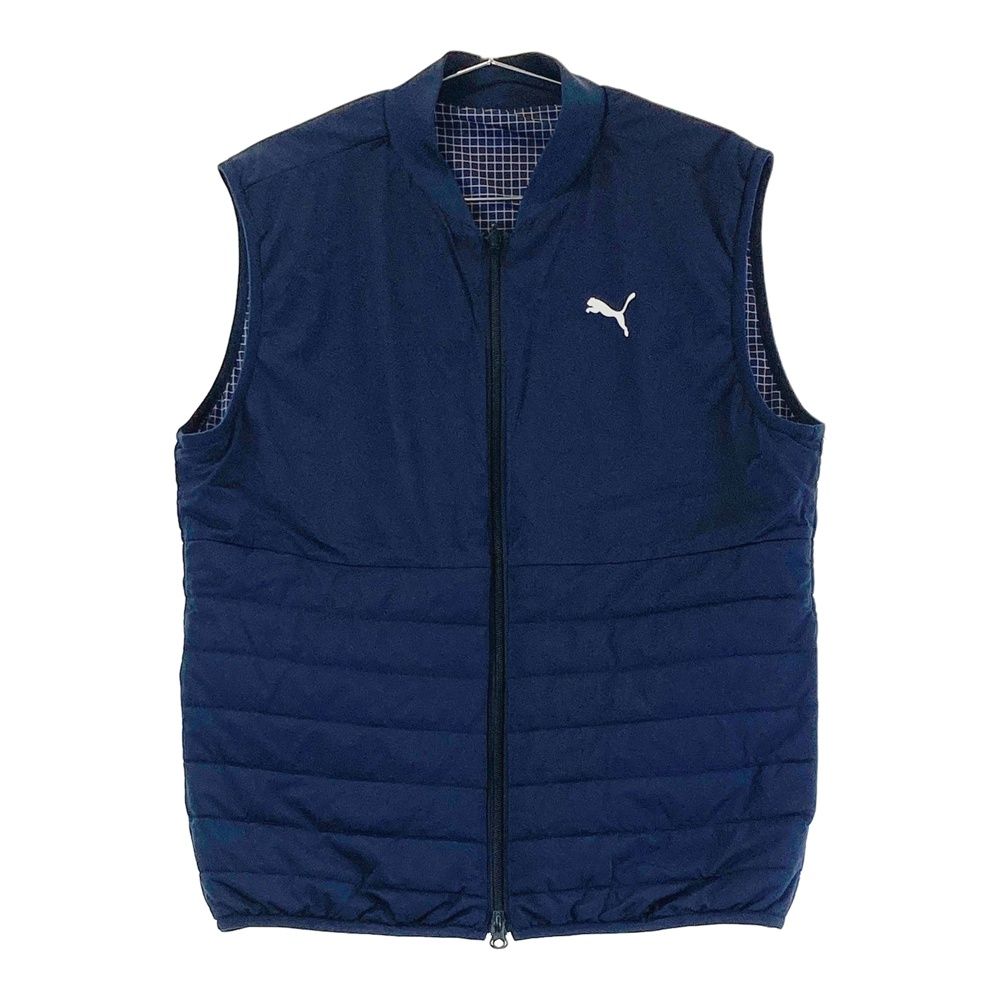プーマゴルフ 中綿ベスト Mサイズ サイズ：M PUMA GOLF プーマゴルフ リバーシブル ジップ 中綿ベスト
