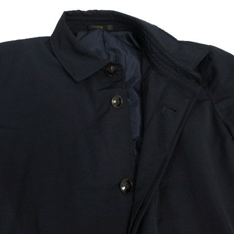 【美品】ヴィタル(vital)ムッシュニコル ステンカラーコート　Mサイズ 新品ムッシュニコル メルトンウール ステンカラー コート メンズ