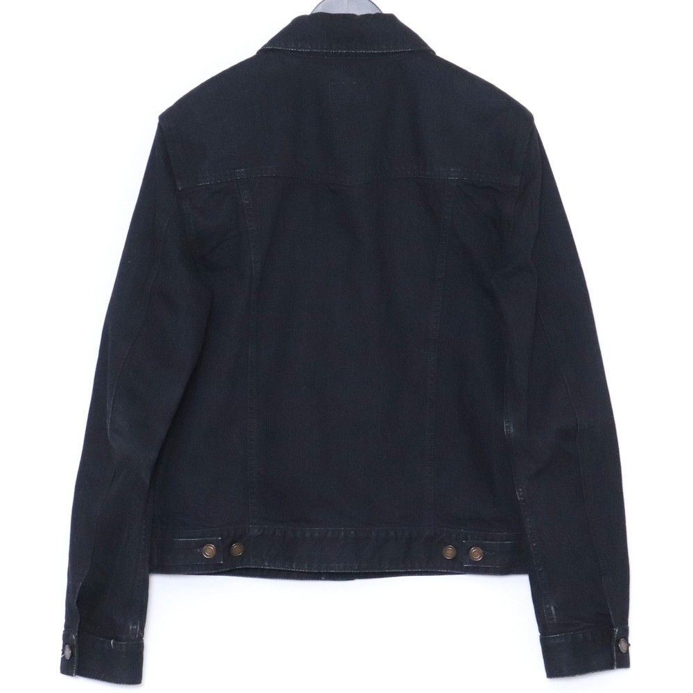 SAINT LAURENT デニムジャケット Mサイズ ブラック - メルカリ