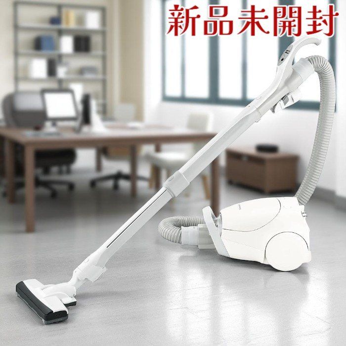 Panasonic パナソニック 掃除機 MC-PJ230G-W 紙パック式 ホワイト 軽量コンパクト クリーンセンサー搭載